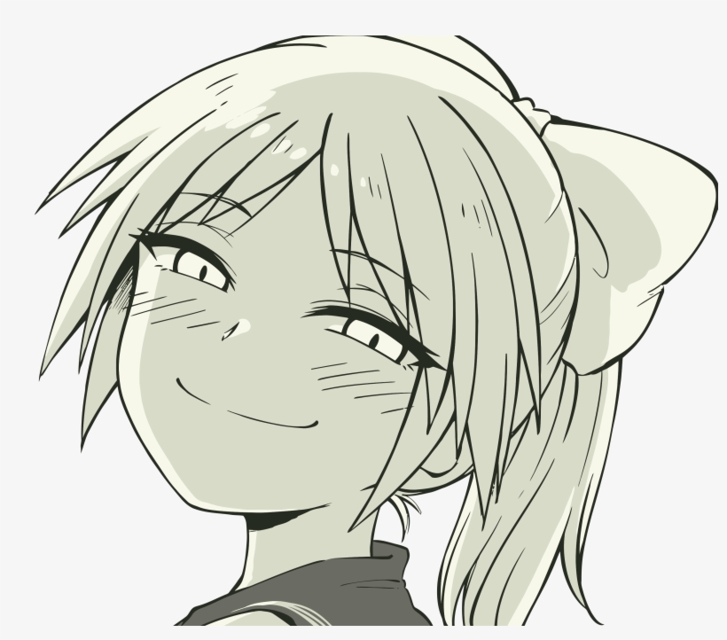 66787391 - >> - Smug Anime Trap Girl, transparent png #2289455