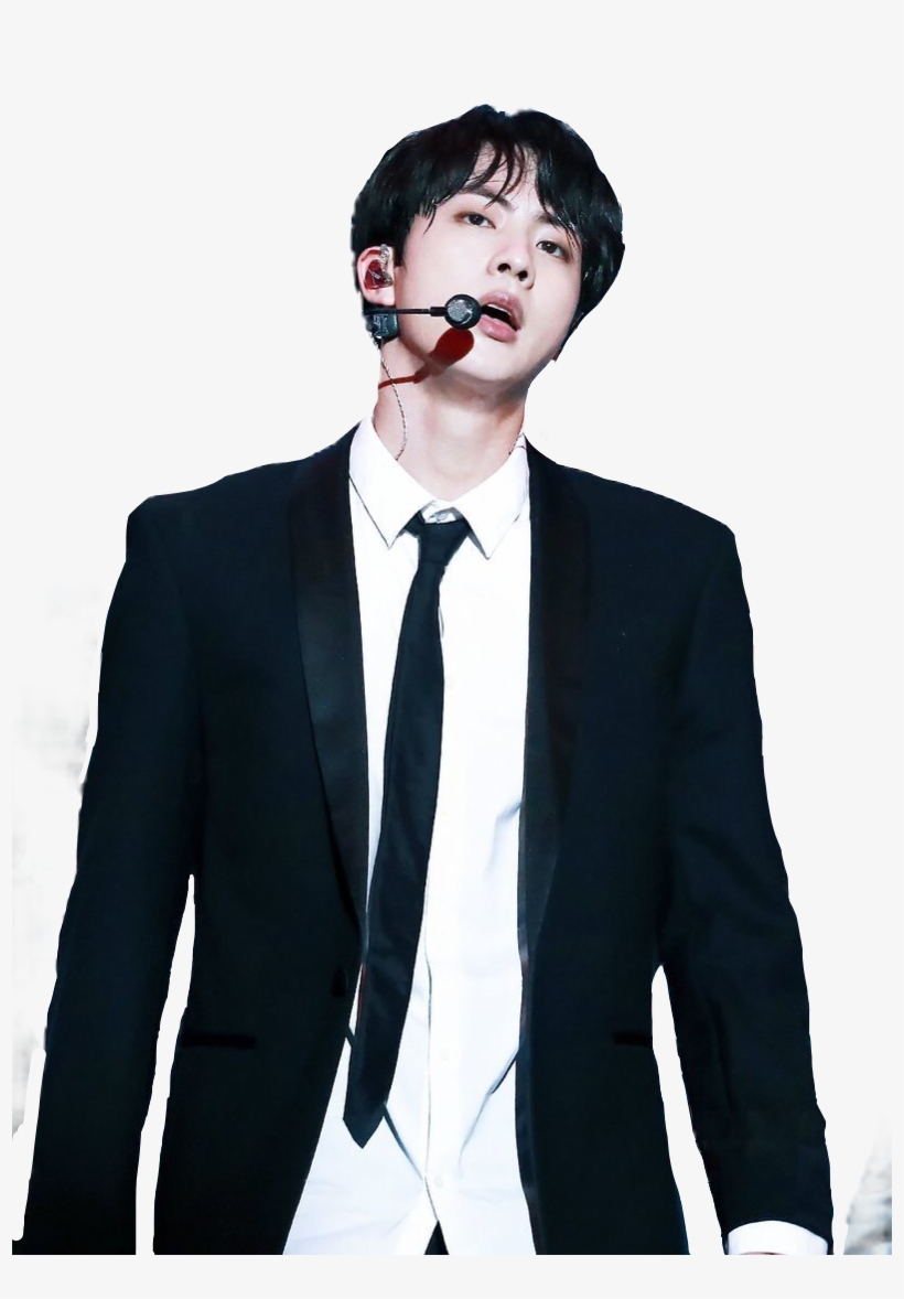 Jin Kimseokjin Bts Btsjin Suit Kpopfreetoedit - Kim Seokjin In Suit, transparent png #2289570