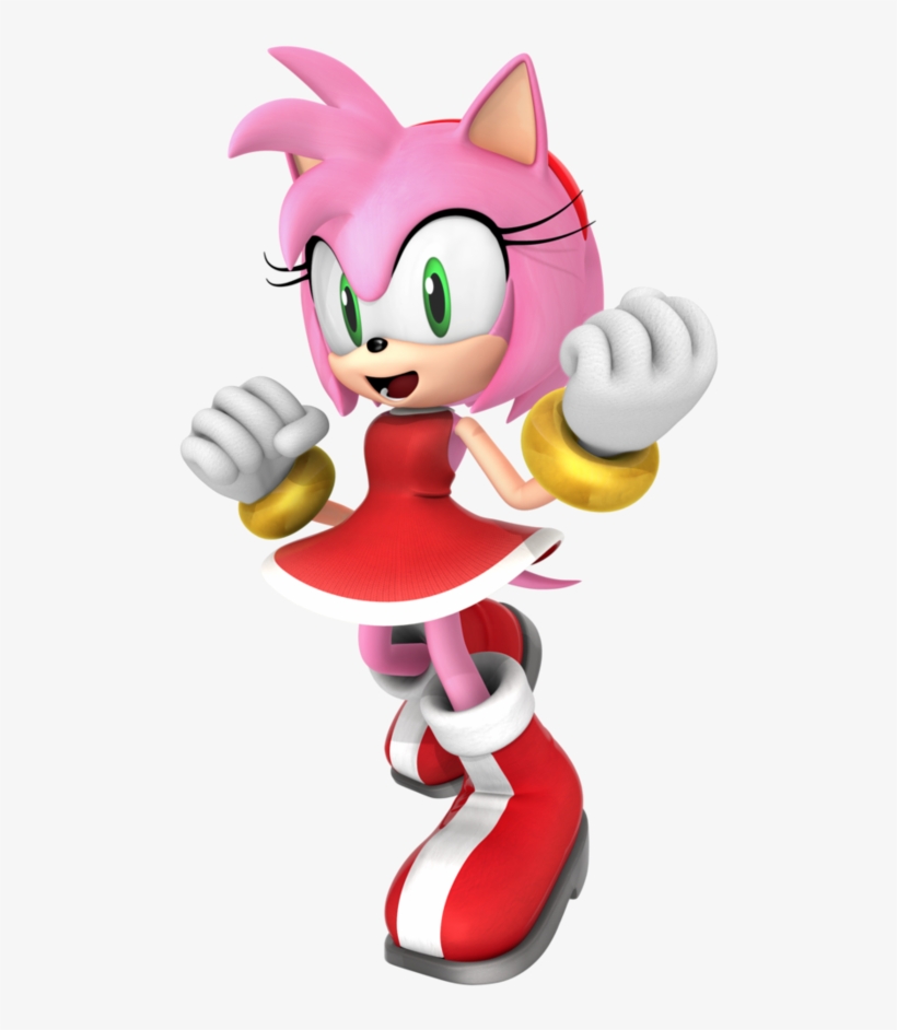 Sonic The Hedgehog Clipart Red - Nibroc Rock Amy Rose, transparent png #2289631