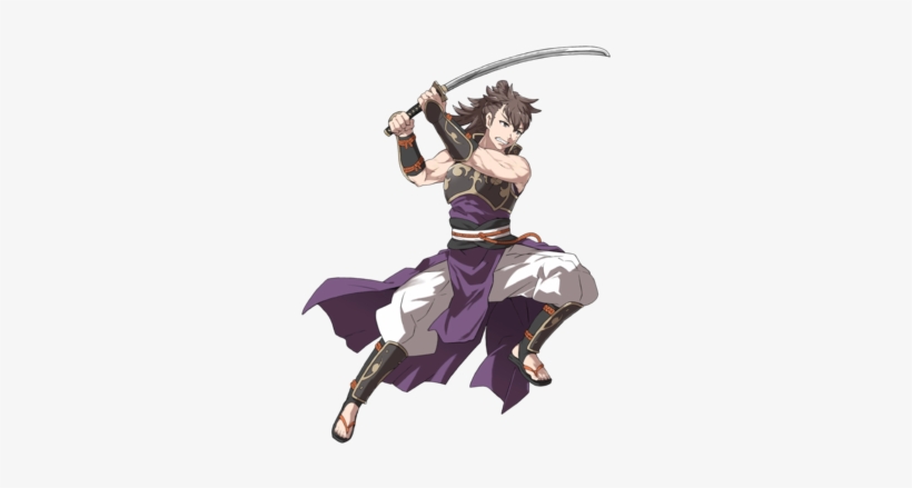 Hinata Wild Samurai Btlface - Fire Emblem Heroes Hinata, transparent png #2289856