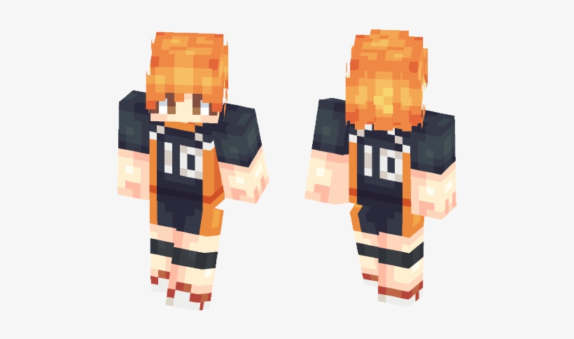 Download Hinata Haikyuu Minecraft Skin For Free Png - Koharu Hinata, transparent png #2290185