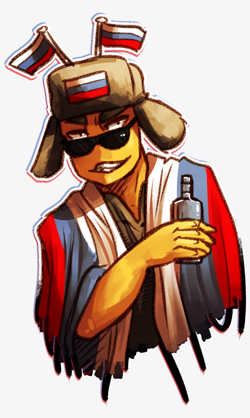 “ Le Vodkanation Meme Man ” - Nfkrz Fan Art, transparent png #2290186