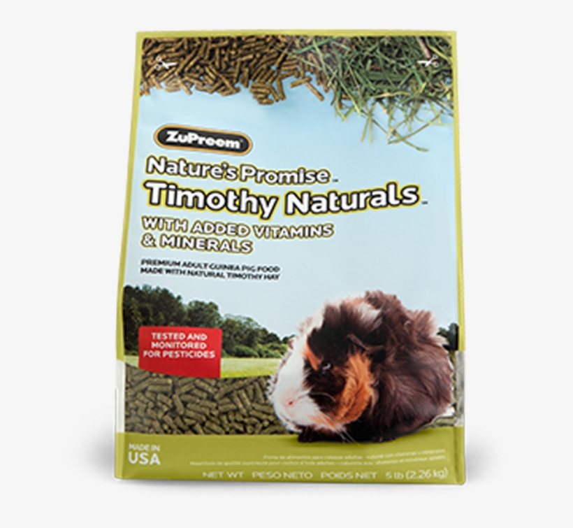 Zupreem Nature's Promise Guinea Pig Pellets, transparent png #2290210