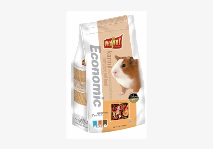 Economic Food For Guinea Pig - Vitapol Economic Food For Hamsters - 1.2kg, transparent png #2290386