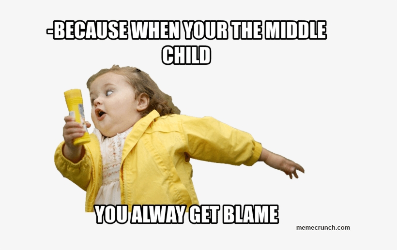 13 Hilarious Memes That Only A Middle Child Will Understand - Memes De Pozole, transparent png #2290454