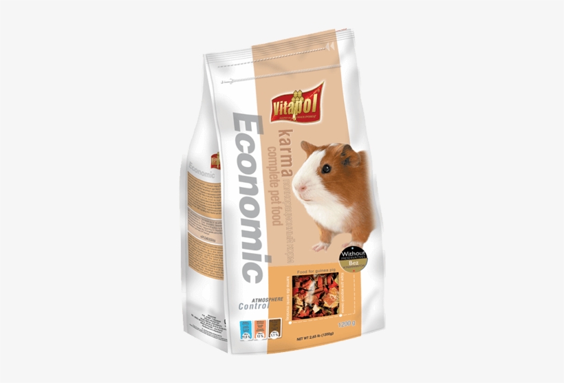 Vitapol Guniea Pig - Vitapol Economic Food For Hamsters - 1.2kg, transparent png #2290609