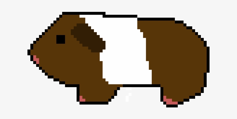 Guinea Pig - Black Panther Pixel Art, transparent png #2290705