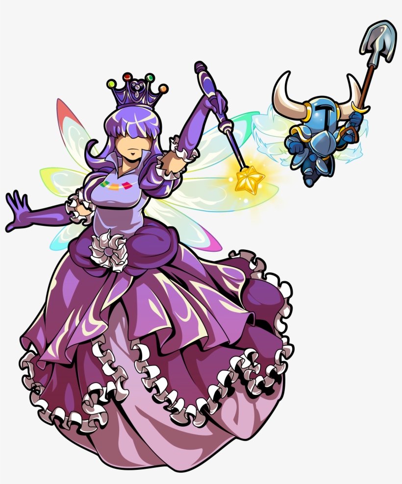 Madame Meeber - Shovel Knight Amiibo Fairy, transparent png #2290725