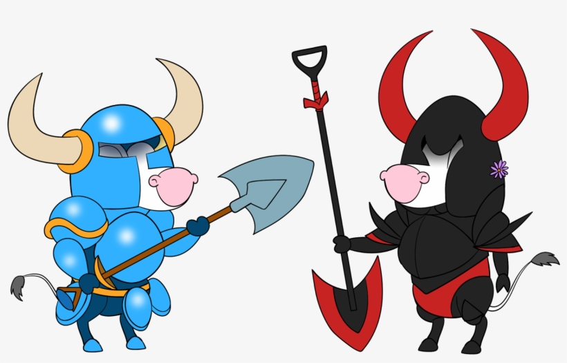 Cowsplay - Shovel Knight - Cartoon, transparent png #2291034