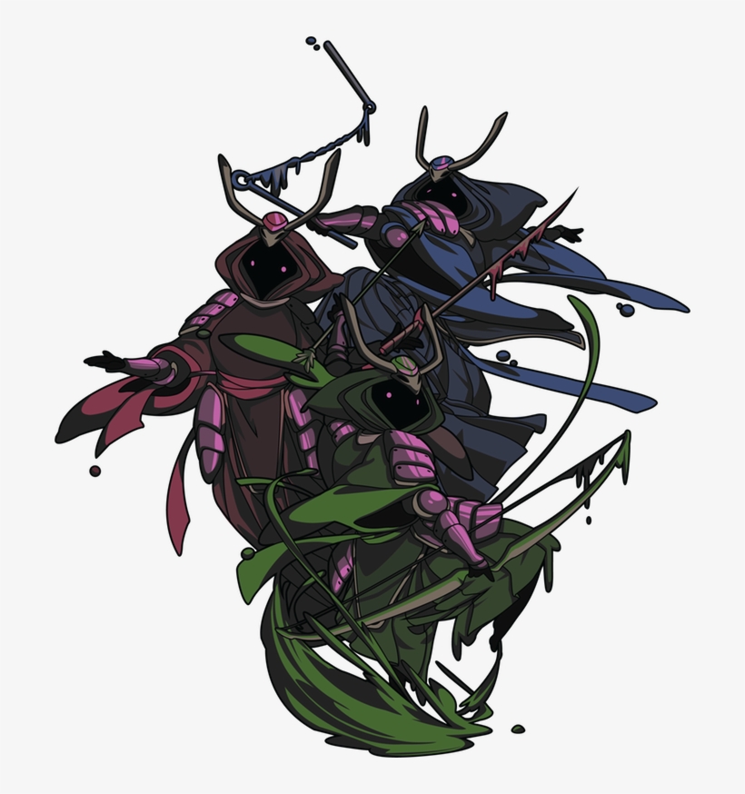 Liquid Samurai Are Minor Enemies In Shovel Knight, - Mr Hat Shovel Knight Face, transparent png #2291036