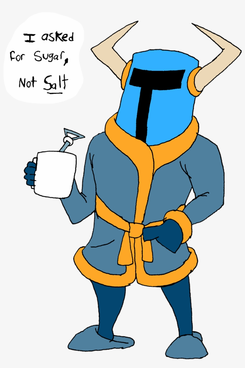 Shovel Knight Somewhat Of A Reply Indie Games Fanart - Cartoon, transparent png #2291152