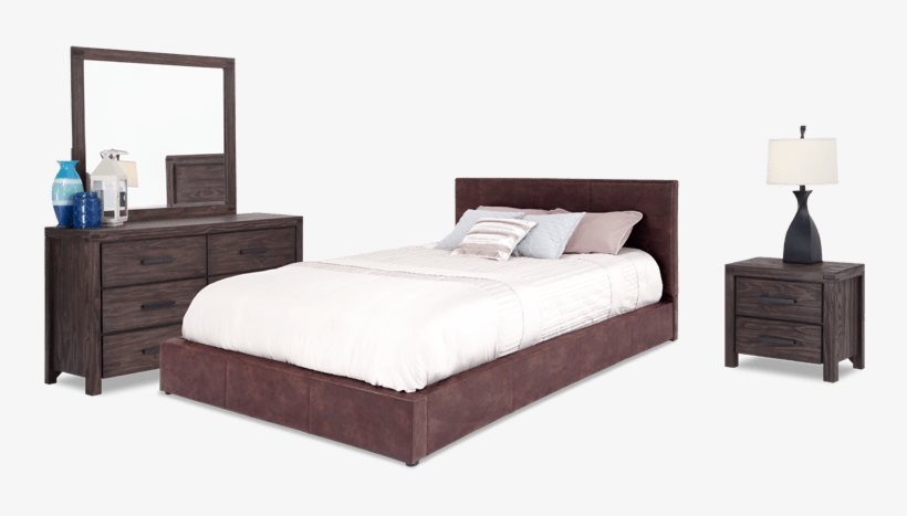 Austin Upholstered Bedroom Set - Bobs Austin Bedroom Set, transparent png #2291232