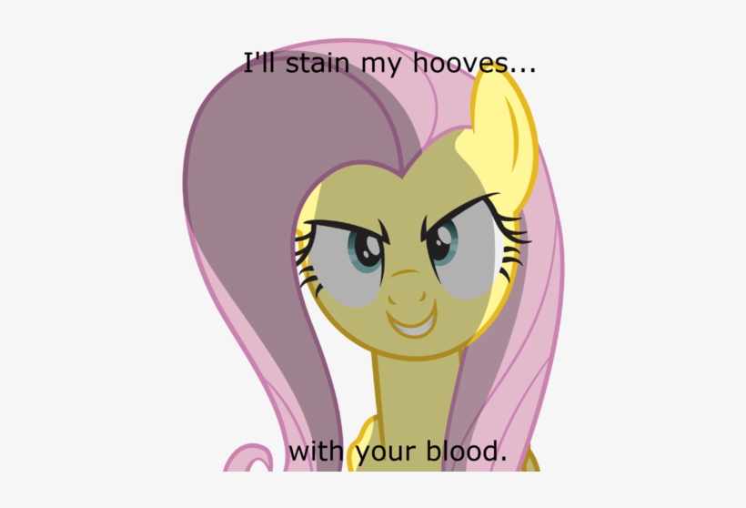 405249 Fluttershy Semi Dash Grimdark Evil Evil Grin - Fluttersy Evil, transparent png #2291338
