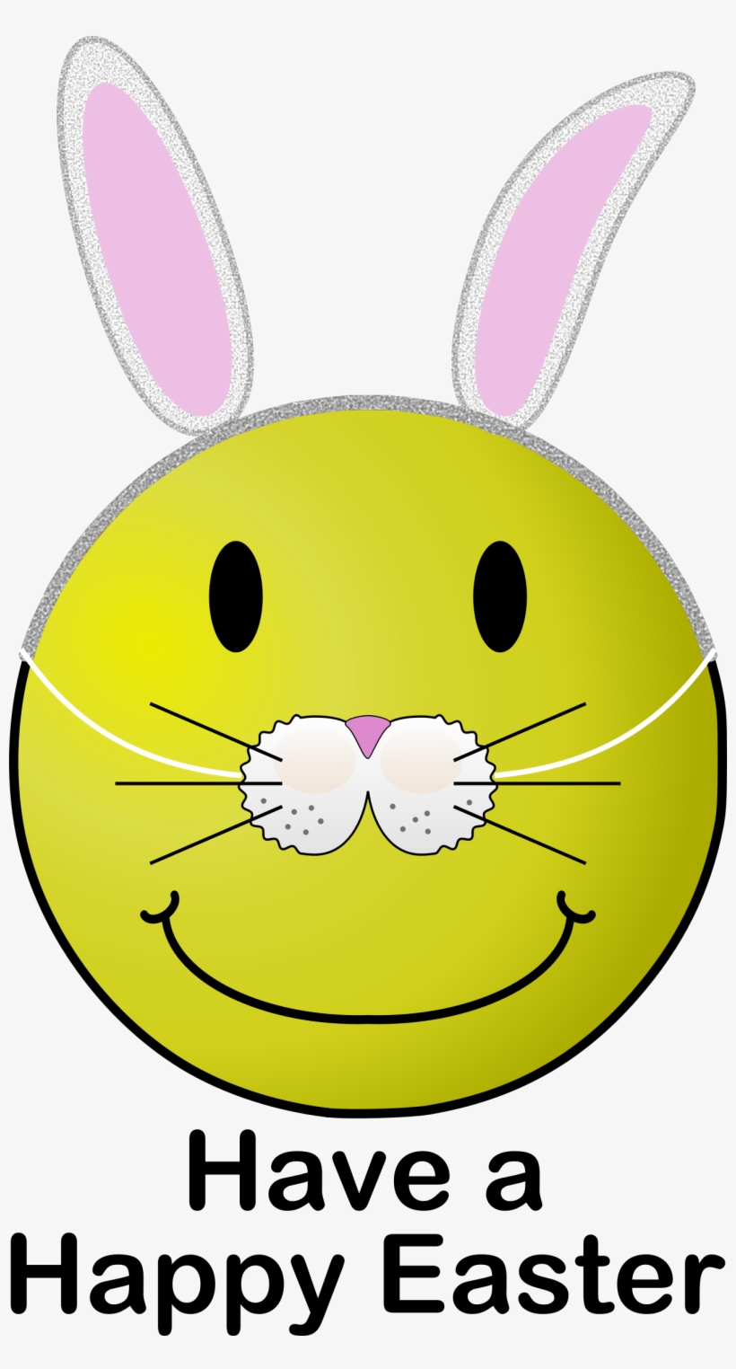 Evil Grin Smiley - Easter Bunny Smiley Face, transparent png #2291513