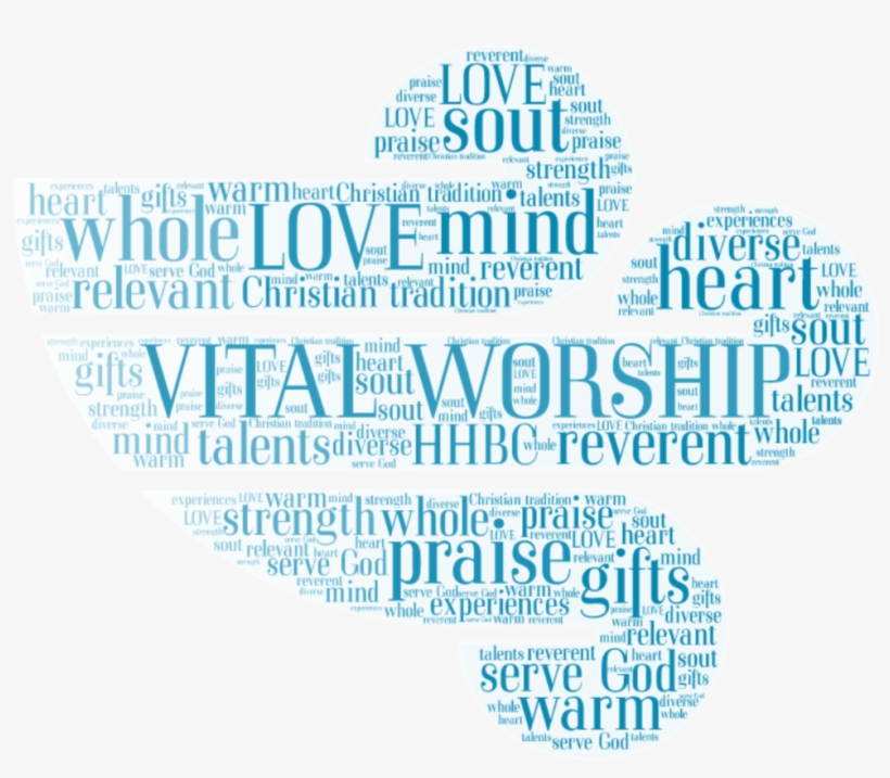 Vitalworshiplogocloud - Highland Hills Baptist Church, transparent png #2291539