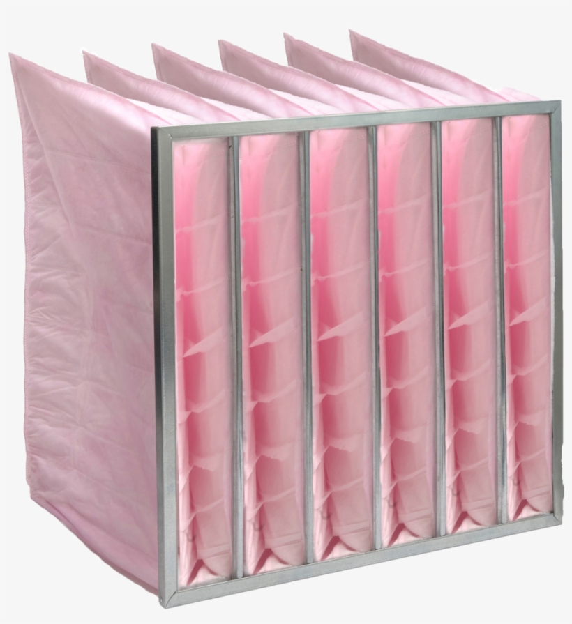 Airepak - Pink - Multi Pocket Bag Filters, transparent png #2291543