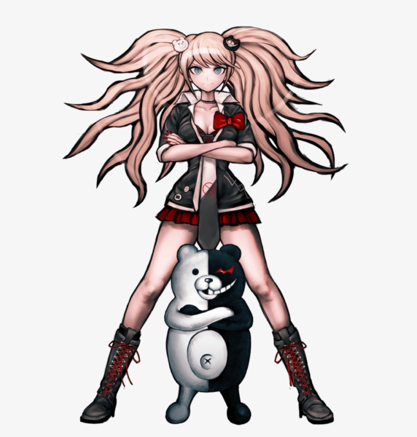 Bwkkvvf - Junko Enoshima Light Pink Ponytail Cosplay Wig Danganronpa, transparent png #2291583