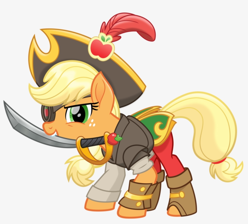 Action Pose, Applejack, Armor, Artist - My Little Pony Applejack Movie, transparent png #2291693