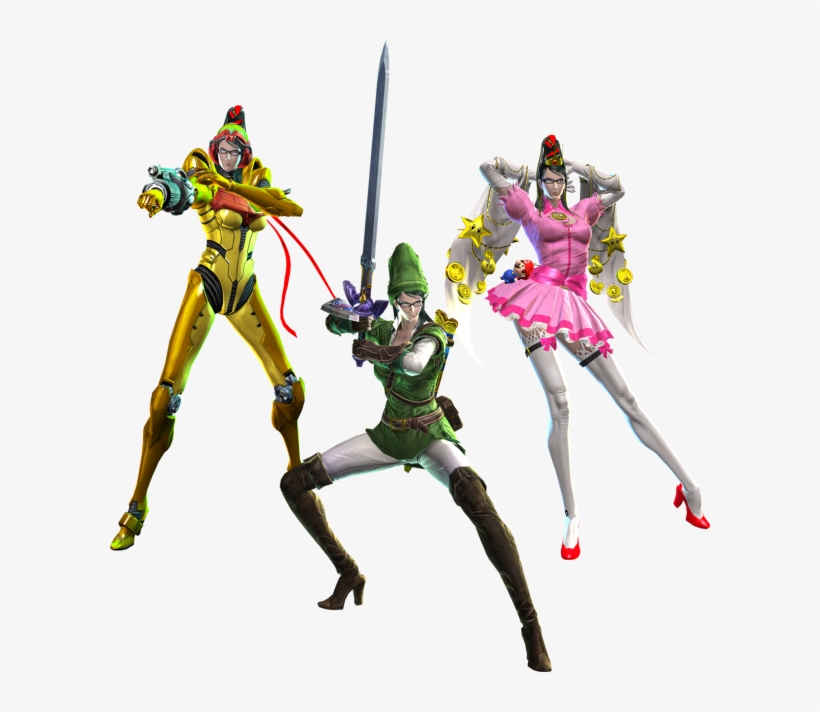 Bayonetta 2 The Legend Of Zelda - Bayonetta Costumes, transparent png #2291856