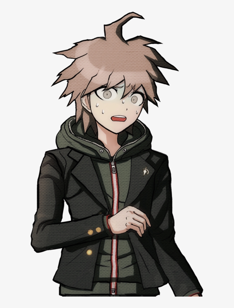 Makoto Naegi Half Body Sprites, transparent png #2291858