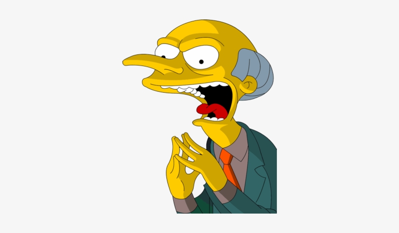 Nice Images Of Mr Burns From The Simpsons Psd Detail - Simpsons Mr Burns Png, transparent png #2291980