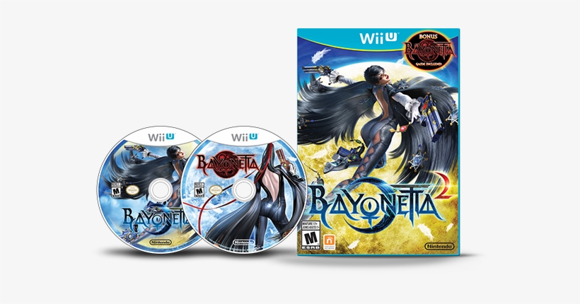 North American Bayonetta 2 Site Open, Confirms Separate - Bayonetta 2 Wii U Cover, transparent png #2292005