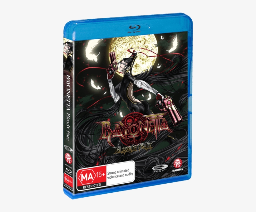 Bayonetta Bloody Fate Boxart - Bayonetta: Bloody Fate - Anime Movie Blu-ray, transparent png #2292115
