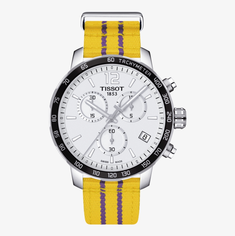 Tissot Quickster Chronograph Nba Los Angeles Lakers - Lakers Tissot, transparent png #2292155