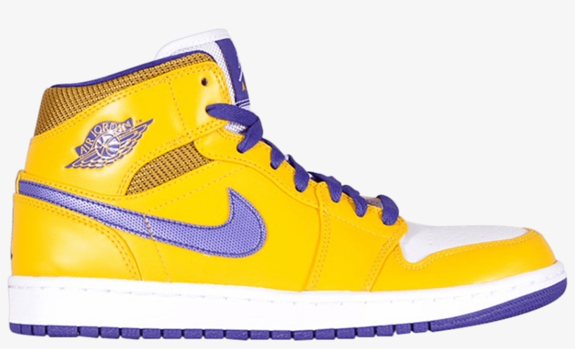 nike air jordan 1 mid lakers