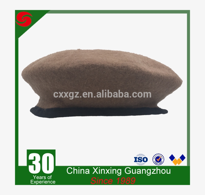 Customized Embroidery Army Military Wool Beret - Military, transparent png #2292921