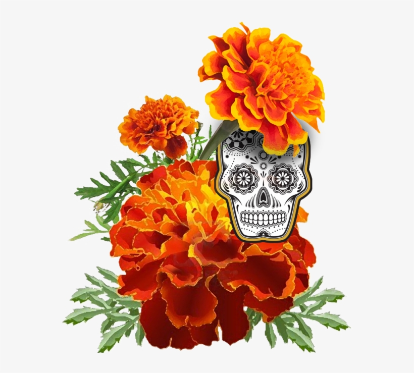 Catch Us Crafting At - Sugar Skull - Day Of The Dead - Wood Earrings, transparent png #2292992