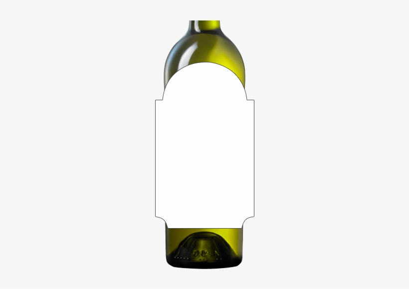 Design Your Own Wine Bottle White Label, transparent png #2293088