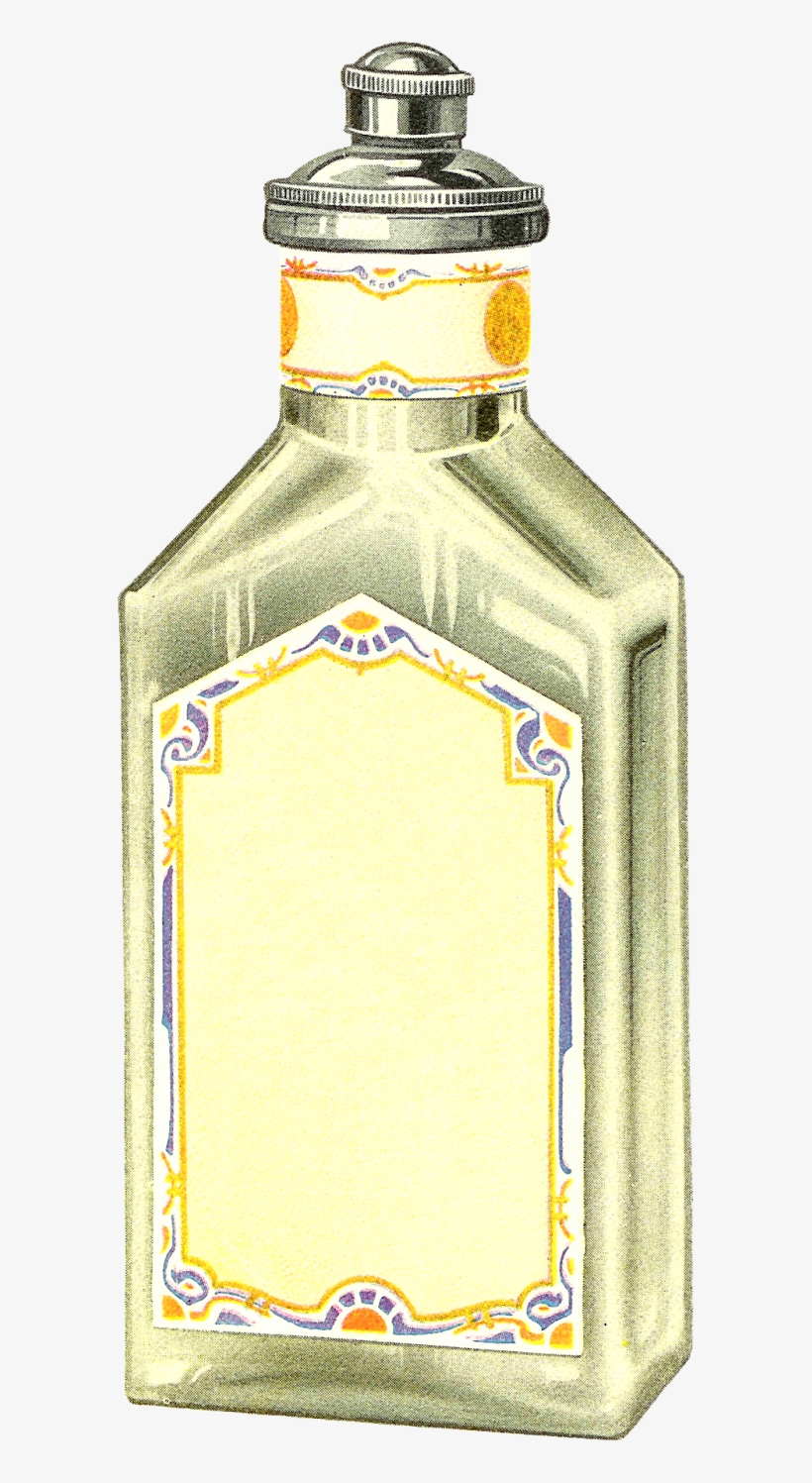 Digital Blank Label Beauty Designs Downloads - Glass Bottle, transparent png #2293145