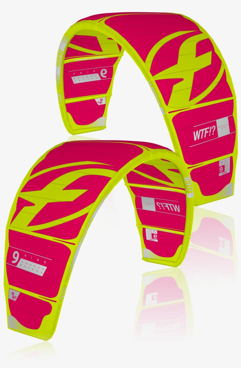 Deep Blue / Lime Wtf V1 B Lime Raspberry - Wtf Fone Kite, transparent png #2293146