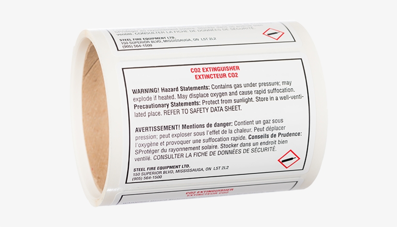 Co2 Blank Label, Sds Format - Circle, transparent png #2293308