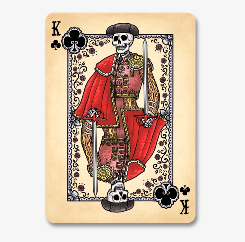 The Design - Dia De Los Muertos Cards Tattoo, transparent png #2293344