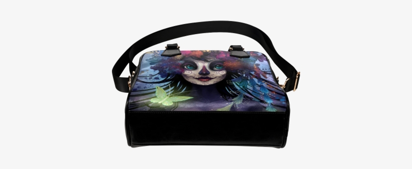 Interestprint Sugar Skull Dia De Los Muertos Women's - Handbag, transparent png #2293600
