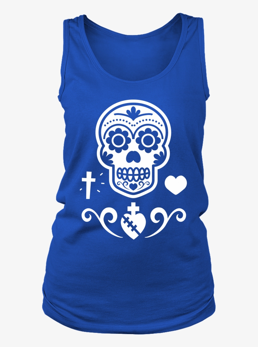 Dia De Los Muertos Tank - Granddaughter Of Vietnam Veteran, transparent png #2293764