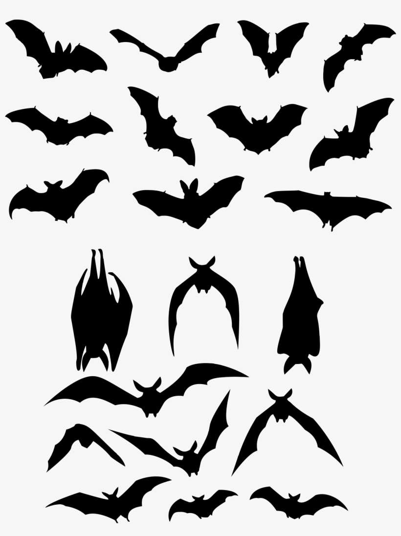 Small Bat Open Wings Transparent Png - Halloween Bat, transparent png #2293765