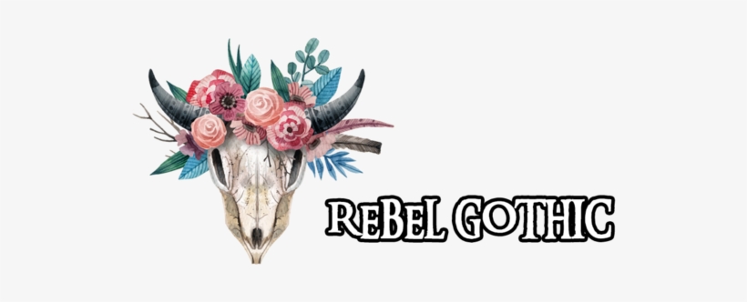 Skull With Flower Crown, transparent png #2294054