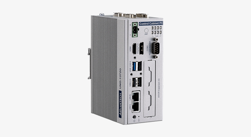 Advantech Intel Celeron J1900 Small Size Din Rail Control - Industrial Pc, transparent png #2294363