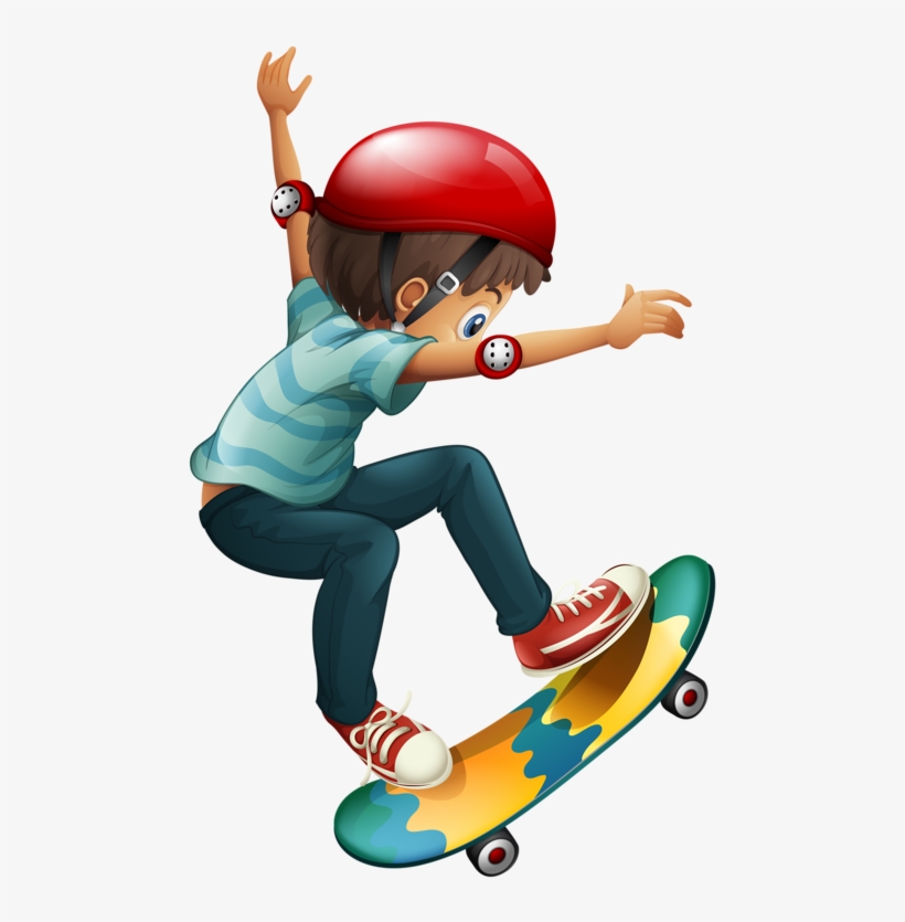 Яндекс - Фотки - Girl Skateboard Clipart, transparent png #2294469