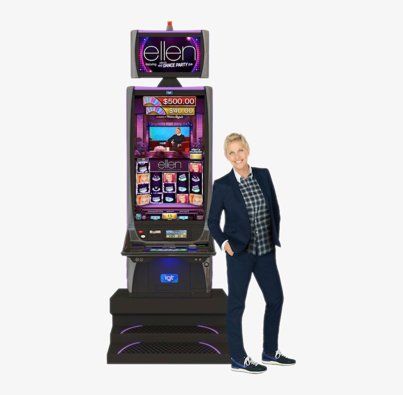 "there's Usually A Huge Buzz Before The Annual G2e - Ellen Slot Machine, transparent png #2294527