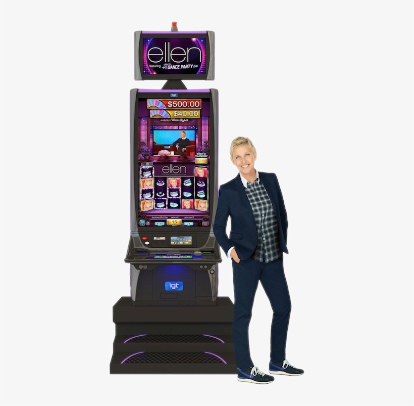 "there's Usually A Huge Buzz Before The Annual G2e - Ellen Slot Machine, transparent png #2294527