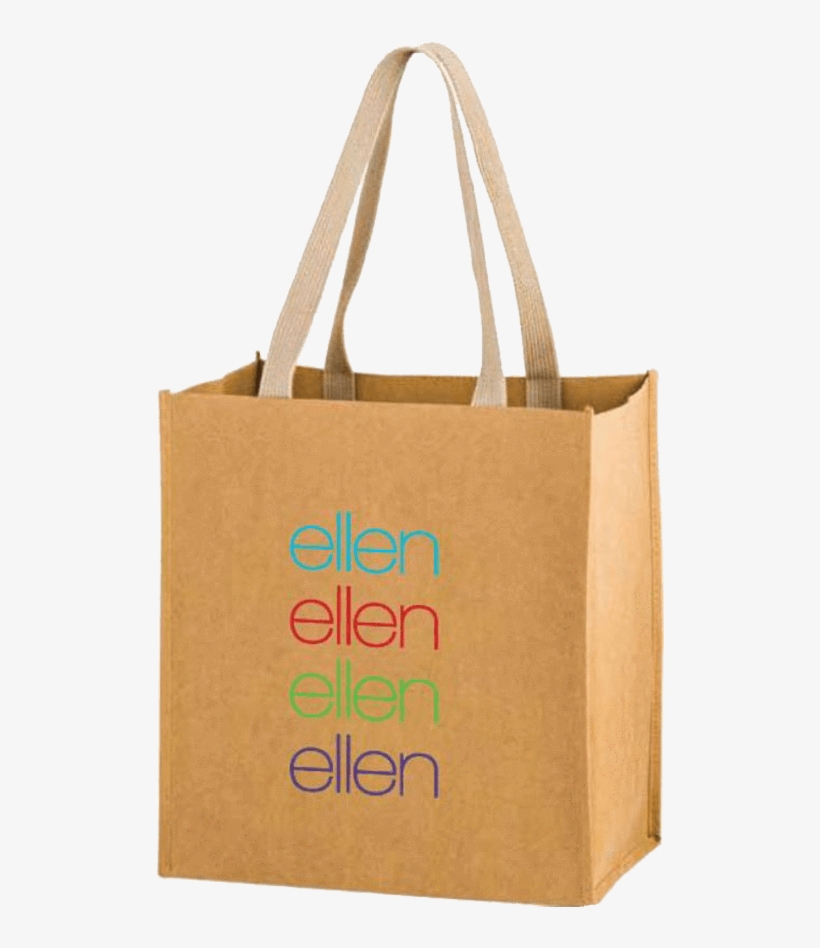 Be Stylish And Earth-friendly For Every Shopping Trip - Custom Tsunami - Washable Kraft Paper Grocery Tote, transparent png #2294666
