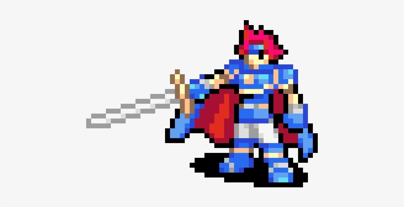 Roy - Fire Emblem 6 Roy Sprite, transparent png #2294684