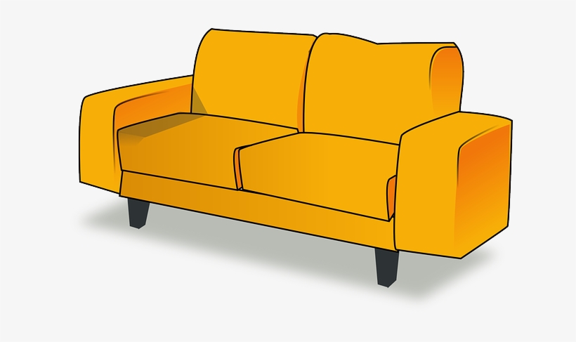 Waiting On Ellen - Sofa Clipart, transparent png #2294754
