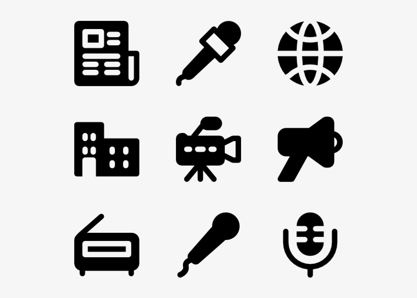 News & Media 100 Icons - Computer Hardware Icon Pack, transparent png #2294775