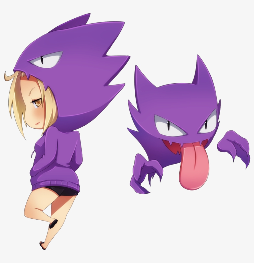 Haunter Drawing Hunter Graphic Library Stock - Haunter Chibi, transparent png #2294955