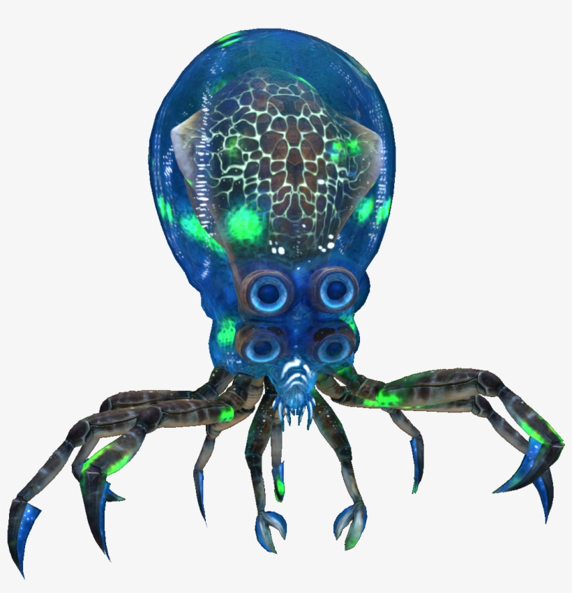 Infected Crabsquid - Subnautica Crabsquid Png, transparent png #2295368